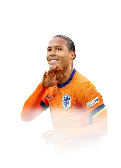 van Dijk 90 Festival of Football: Captains CB FC 26 card