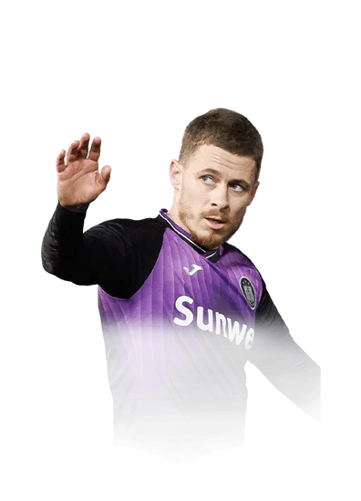 Hazard 86 Team of the Week ST FC 26 card