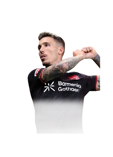 Grimaldo 86 Team of the Week LM FC 26 card