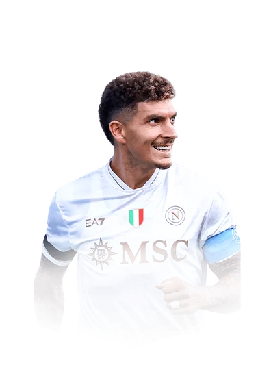 Di Lorenzo 85 Cornerstones RB FC 26 card
