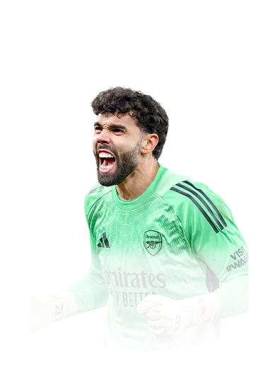 David Raya 88 TOTY Honourable Mentions GK FC 26 card