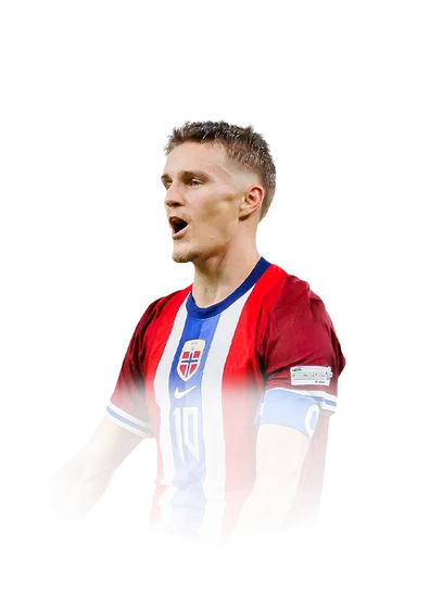 Ødegaard 87 Festival of Football: Captains CM FC 26 card