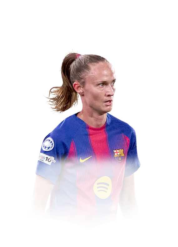 Graham Hansen 92 UEFA Women's Champions League Primetime RW FC 26 card