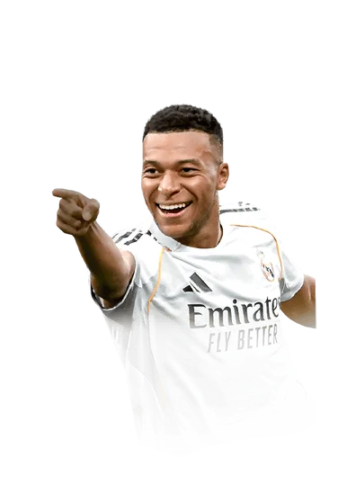 Mbappé 91 POTM LALIGA EA SPORTS ST FC 26 card