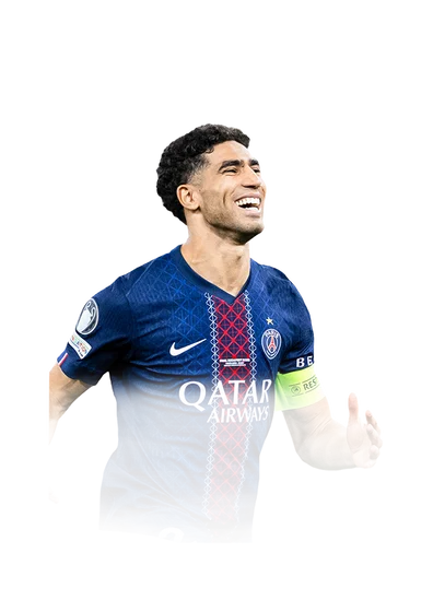 Hakimi 96 UEFA Champions League Road to the Final RB FC 26 card