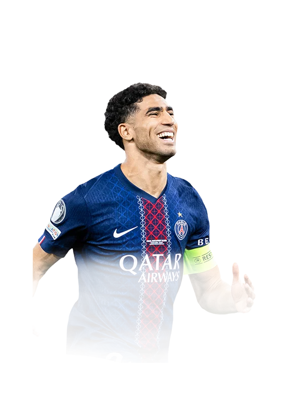 Hakimi 96 UEFA Champions League Road to the Final RB FC 26 card