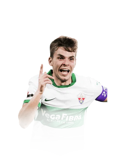 Aleix Febas 83 Team of the Week CM FC 26 card