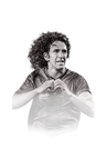 Carles Puyol 90 Time Warp ICON CB FC 26 card