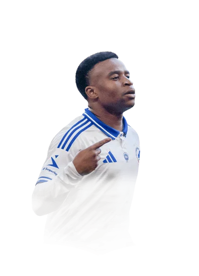 Moukoko 87 Team of the Week ST FC 26 card