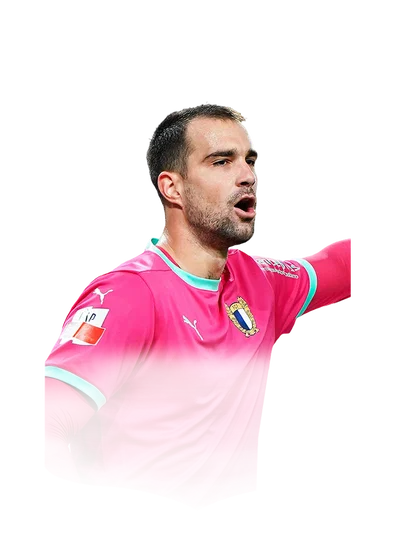 Carević 92 Team of the Season GK FC 26 card
