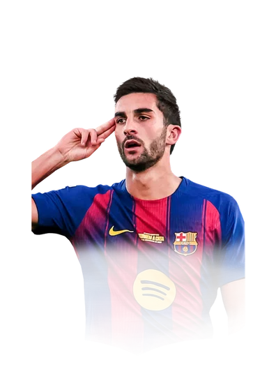 Ferran Torres 86 Team of the Week LW FC 26 card