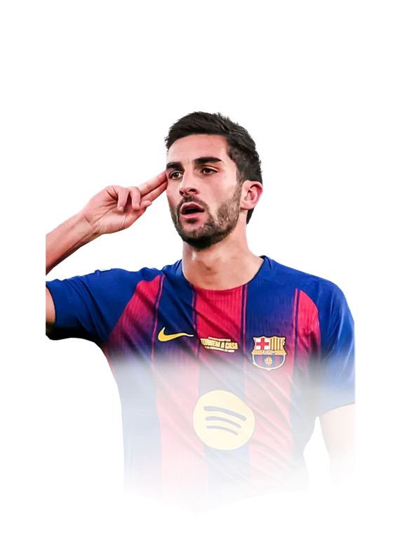 Ferran Torres 86 Team of the Week LW FC 26 card