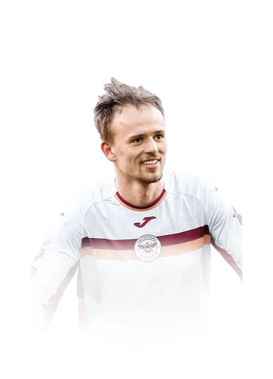 Damsgaard 87 Team of the Week CAM FC 26 card