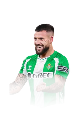 Aitor Ruibal 86 Team of the Week LM FC 26 card