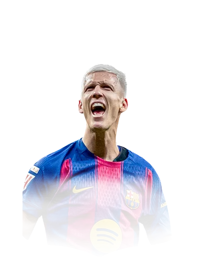 Dani Olmo 89 Flashback CAM FC 26 card