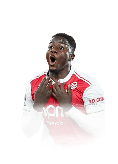 Salisu 83 Team of the Week CB FC 26 card