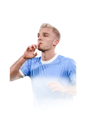 Isaksen 87 Team of the Week RW FC 26 card