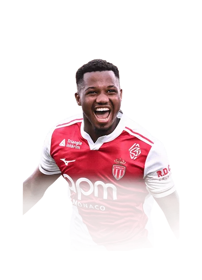 Ansu Fati 81 Team of the Week ST FC 26 card