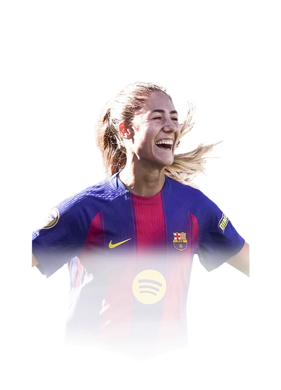 Laia Aleixandri 86 Team of the Week CM FC 26 card