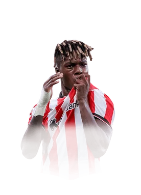 Nico Williams 87 Cornerstones LM FC 26 card