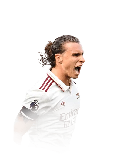 Calafiori 85 Ratings Reload LB FC 26 card