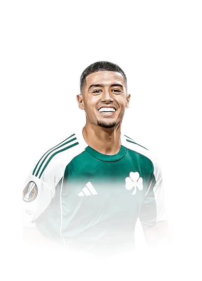 Zaroury 86 UEFA Europa League Primetime LW FC 26 card