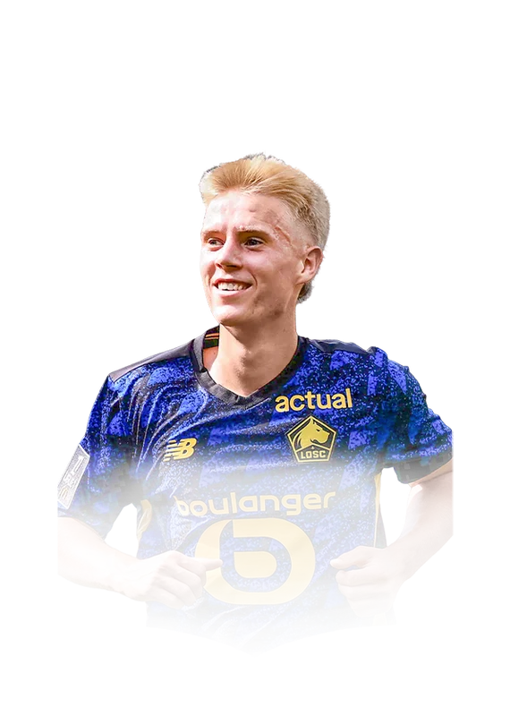 Haraldsson 85 Winter Wildcards Red CAM FC 26 card