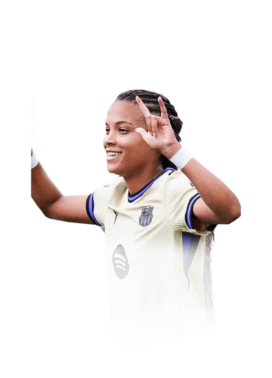 Vicky López 87 Team of the Week CM FC 26 card