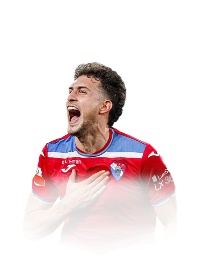 Santi García 84 Team of the Week CAM FC 26 card