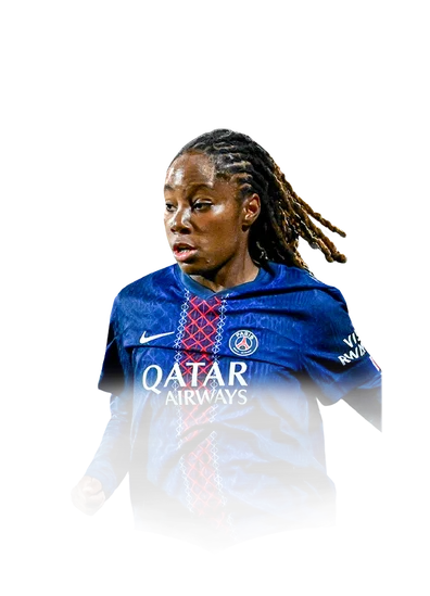 Elimbi Gilbert 86 UEFA Women's Champions League Primetime LB FC 26 card