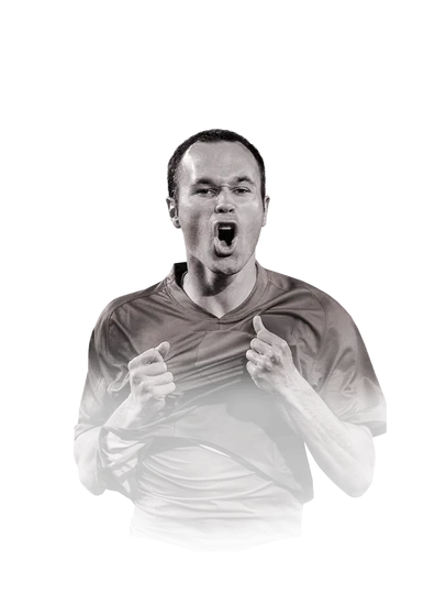 Iniesta 93 Knockout Royalty ICON CM FC 26 card