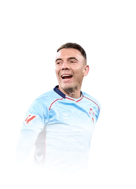 Iago Aspas 93 Premium World Tour RW FC 26 card