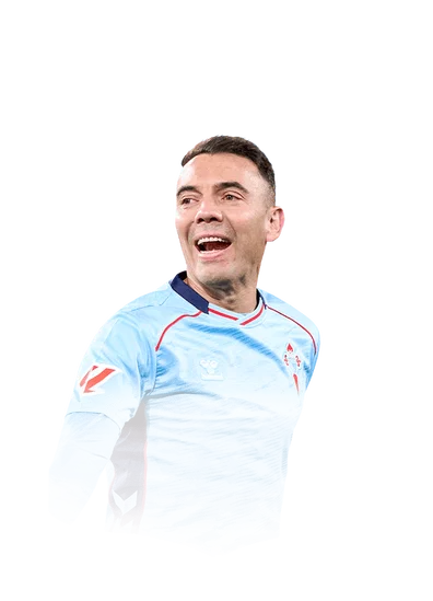Iago Aspas 93 Premium World Tour RW FC 26 card
