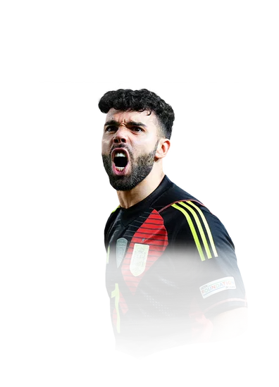 David Raya 93 FoF: Answer the Call GK FC 26 card