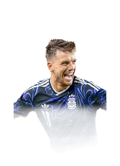 Lo Celso 95 Festival of Football Showdown Upgrade CAM FC 26 card