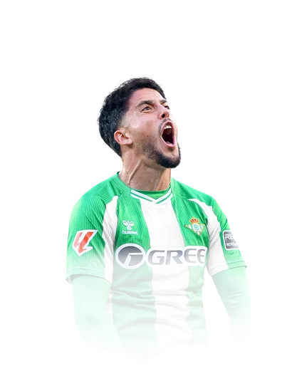Pablo Fornals 84 Team of the Week CAM FC 26 card