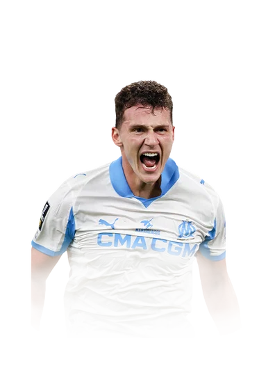 Pavard 86 Team of the Week CB FC 26 card
