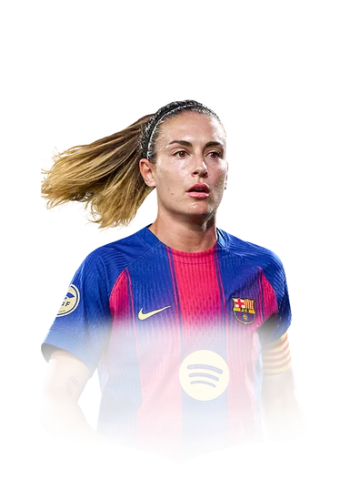 Alexia Putellas 92 Thunderstruck CM FC 26 card