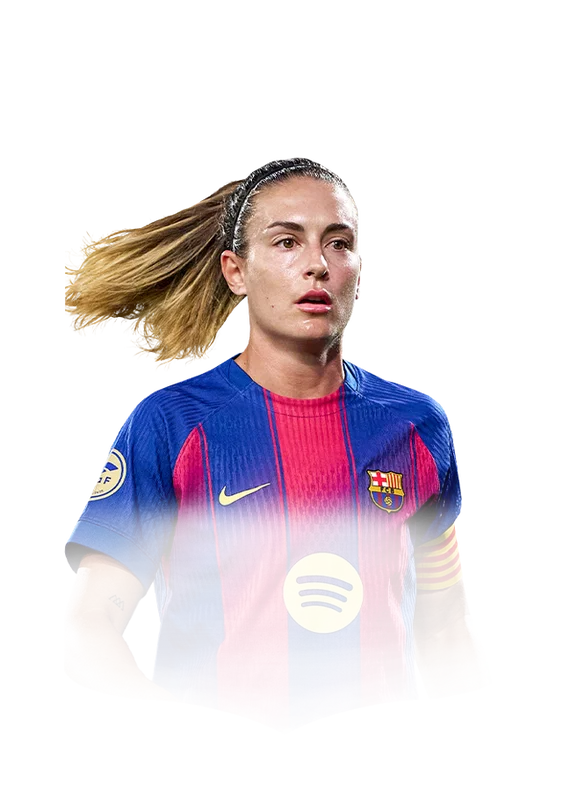 Alexia Putellas 92 Thunderstruck CM FC 26 card