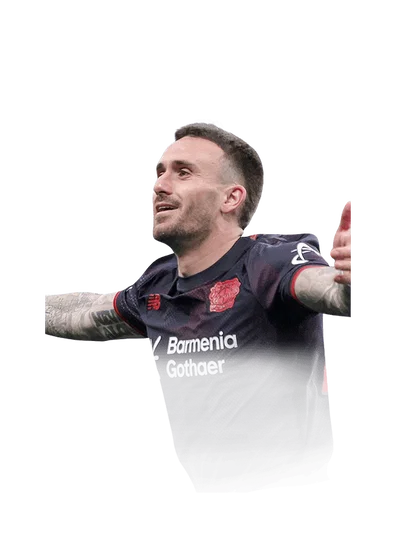 Aleix García 93 Team of the Season CM FC 26 card