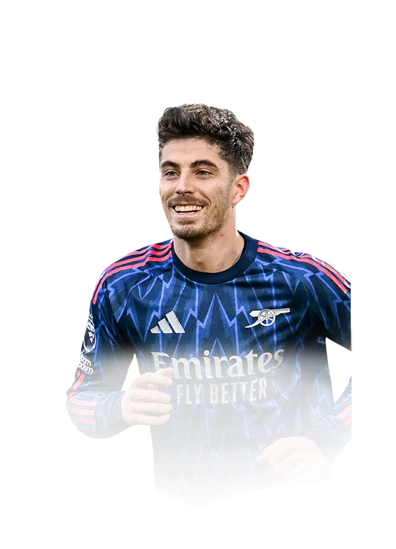 Havertz 91 Knockout Royalty ST FC 26 card