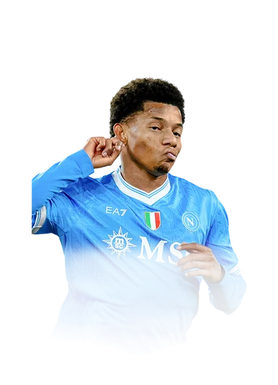 David Neres 86 Team of the Week RW FC 26 card