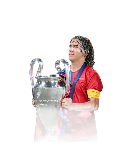 Carles Puyol 94 Trophy Titans ICON CB FC 26 card