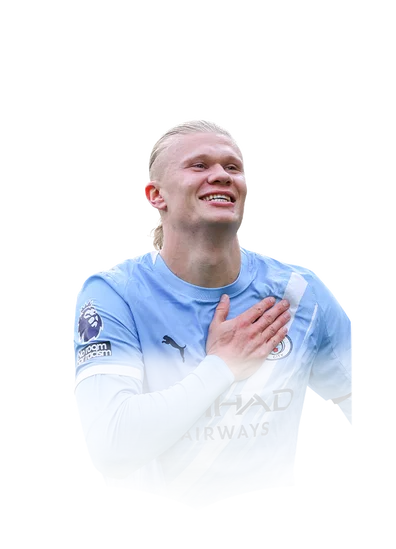 Haaland 91 POTM Premier League ST FC 26 card