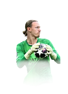 Safonov 96 UEFA Champions League Road to the Final GK FC 26 card