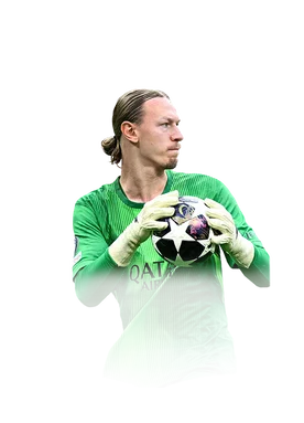 Safonov 96 UEFA Champions League Road to the Final GK FC 26 card