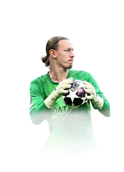 Safonov 96 UEFA Champions League Road to the Final GK FC 26 card