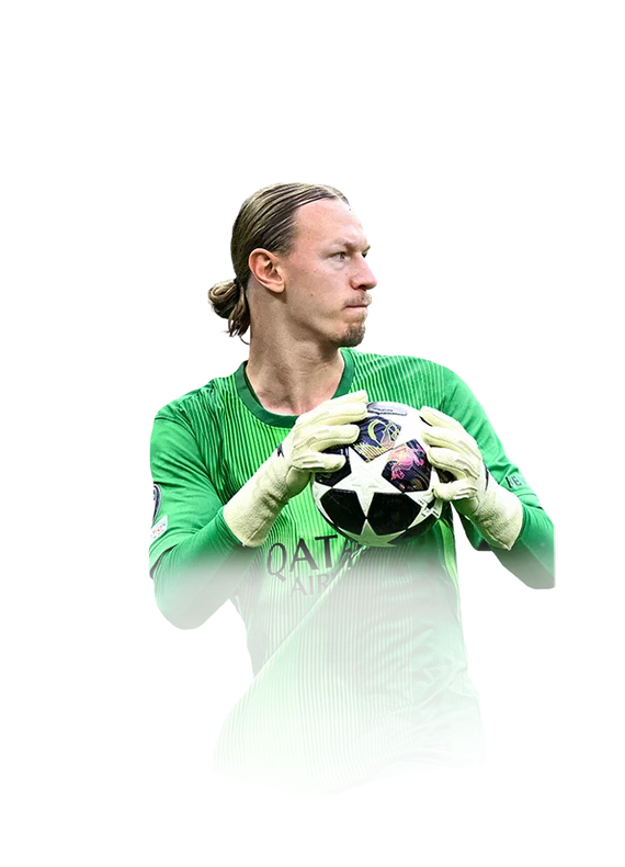 Safonov 96 UEFA Champions League Road to the Final GK FC 26 card