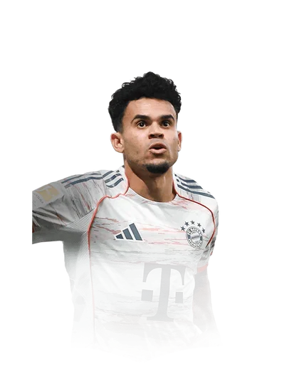Díaz 86 Team of the Week LM FC 26 card