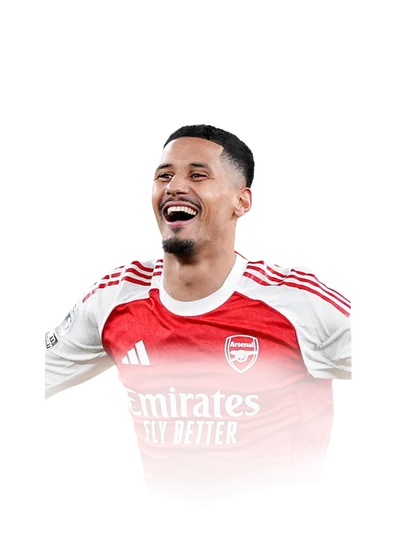 Saliba 94 Team of the Year CB FC 26 card